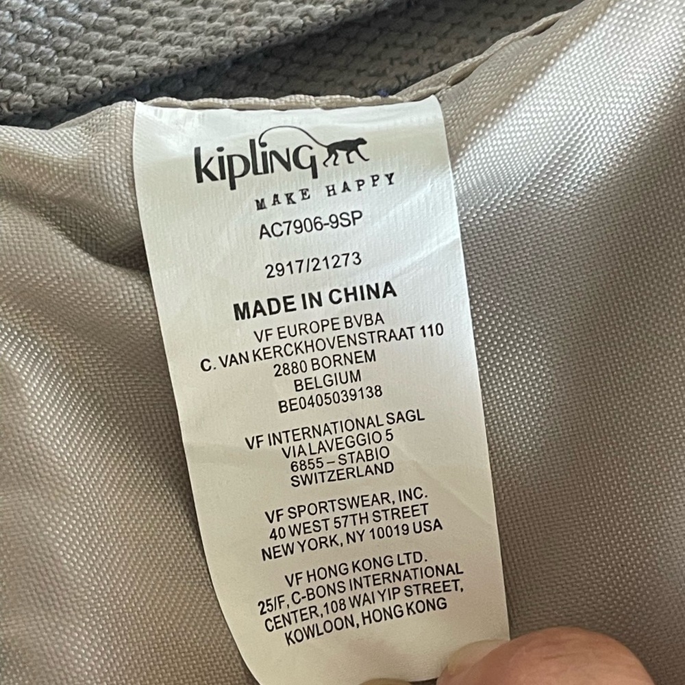 KIPLING AC 7906 KEIKO Adjustable Shoulder CrossBody Bag Splashy Maze - Picture 8 of 9